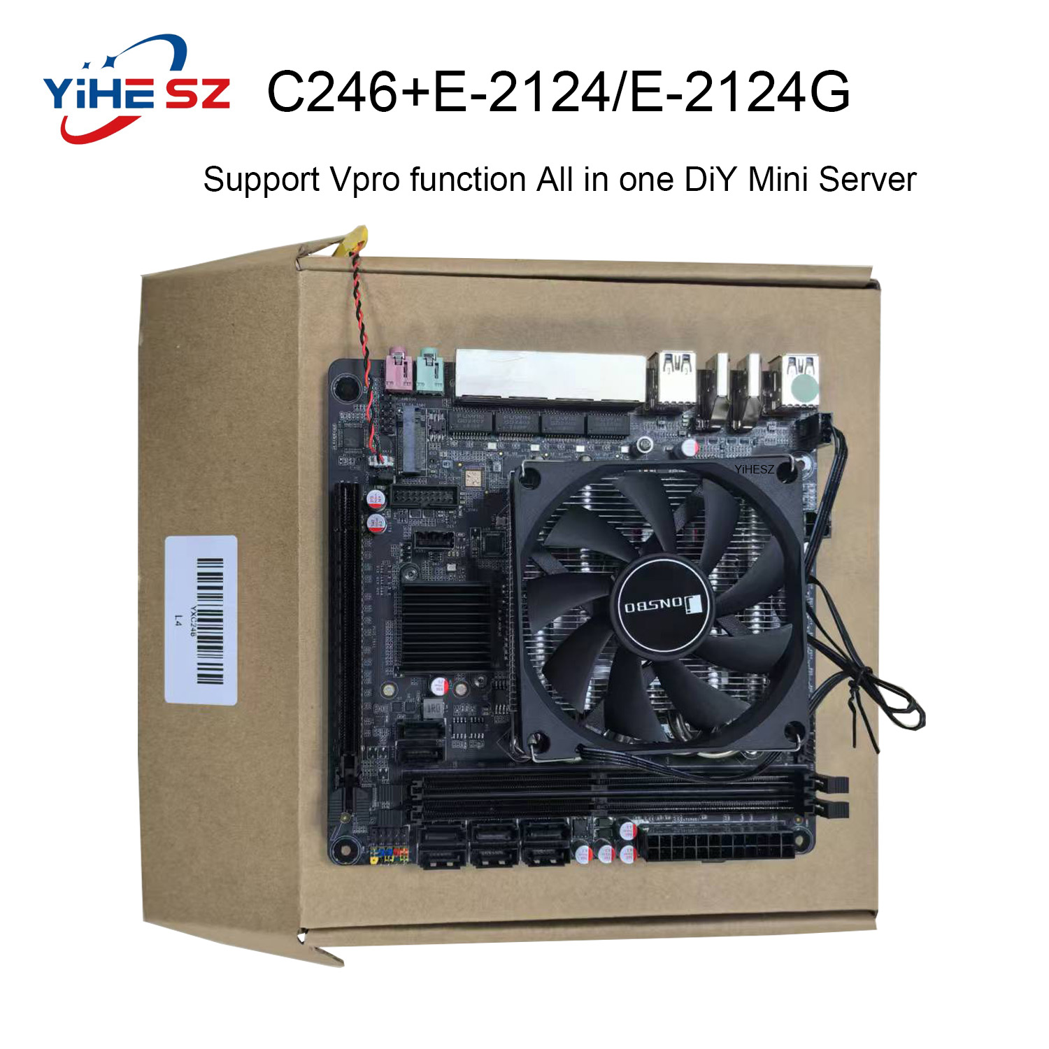E-2124/2124G C246 Vpro NAS 마더보 - Nas Motherboard 8 Sata Mini Itx 리뷰 및 가격
